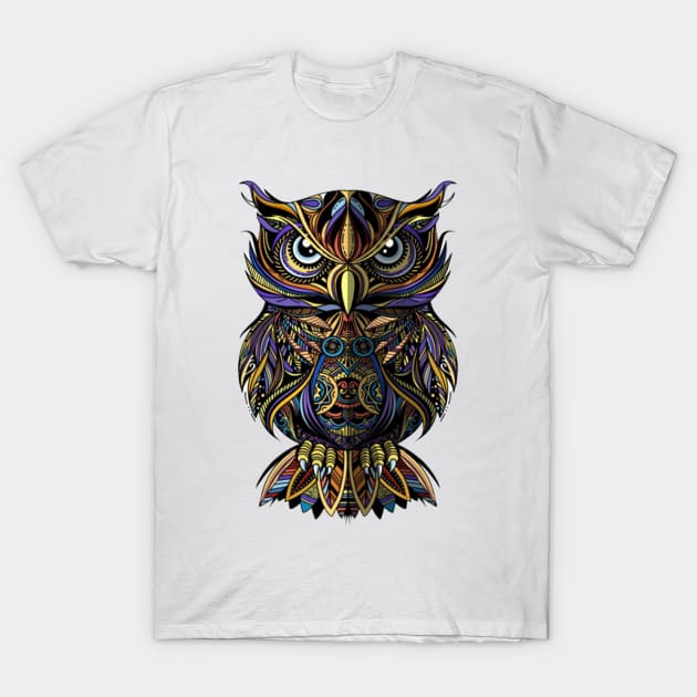 Owl T-Shirt by lemirbashir